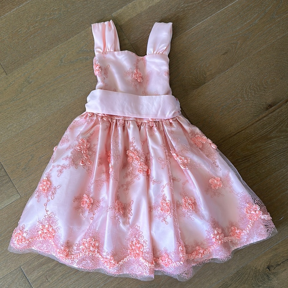 NWT chasing fireflies pink dress size 10.